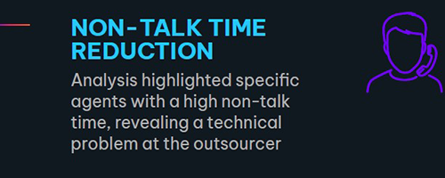 non-talk time reduction