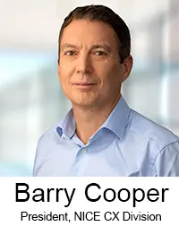 Image of Barry Cooper, president, NICE CX division